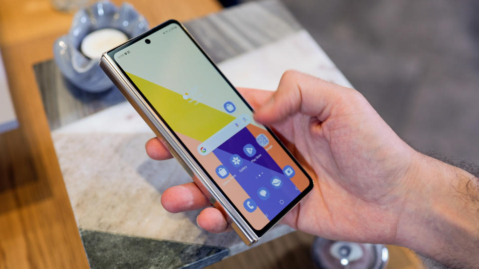 A photo of the Samsung Galaxy Z Fold 5