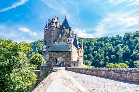 Eltz Castle near Koblenz - Credit: getty