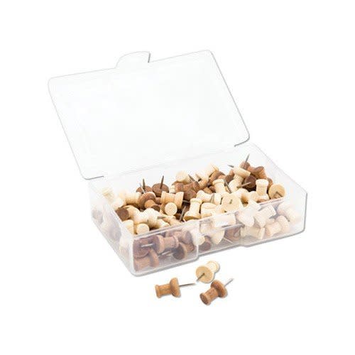 Jacquard Stainless Steel Push Pins - Box of 100