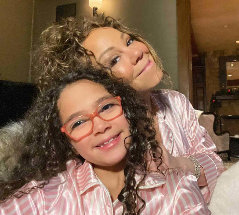 Mariah Carey and Monroe Cannon