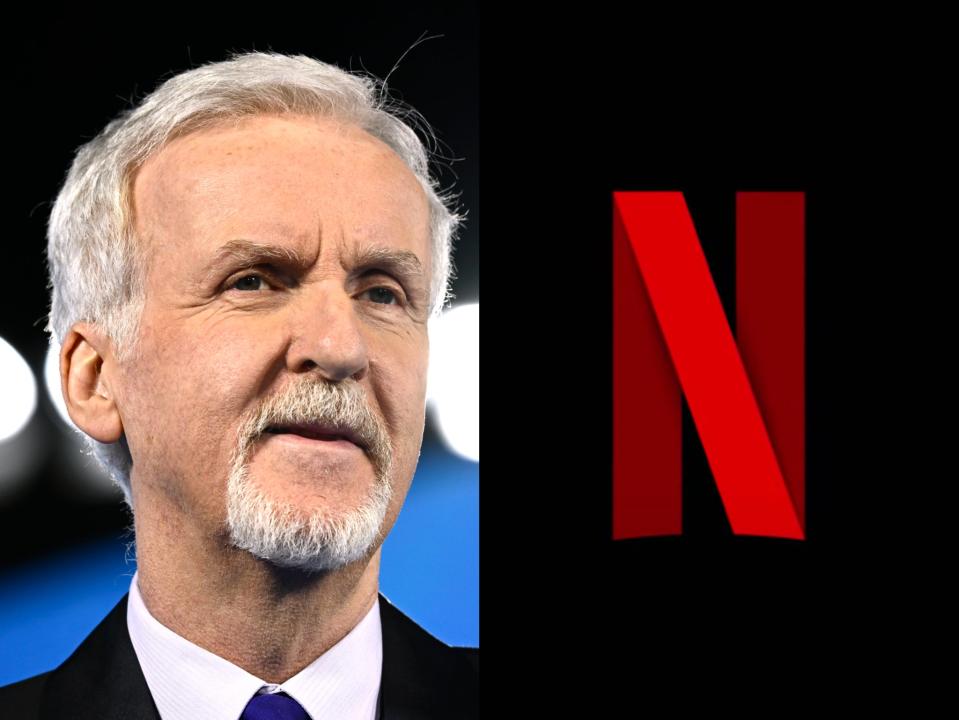 James Cameron (Getty Images / Netflix)