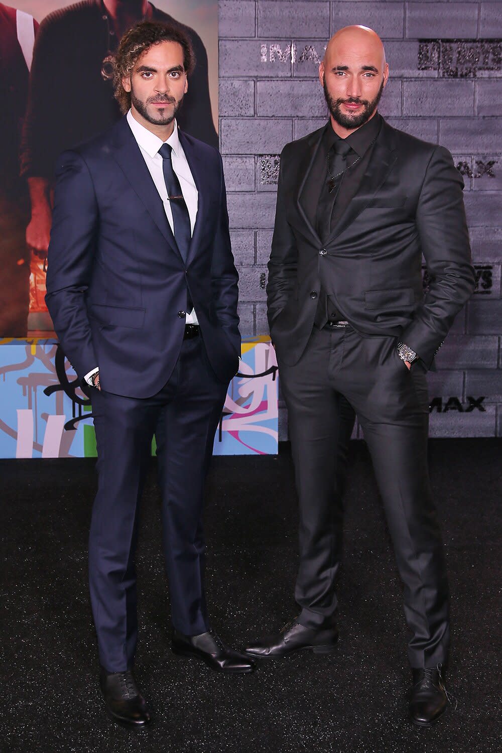 Directors Adil El Arbi and Bilall Fallah attend the World Premiere of "Bad Boys for Life" at TCL Chinese Theatre on January 14, 2020 in Hollywood, California.