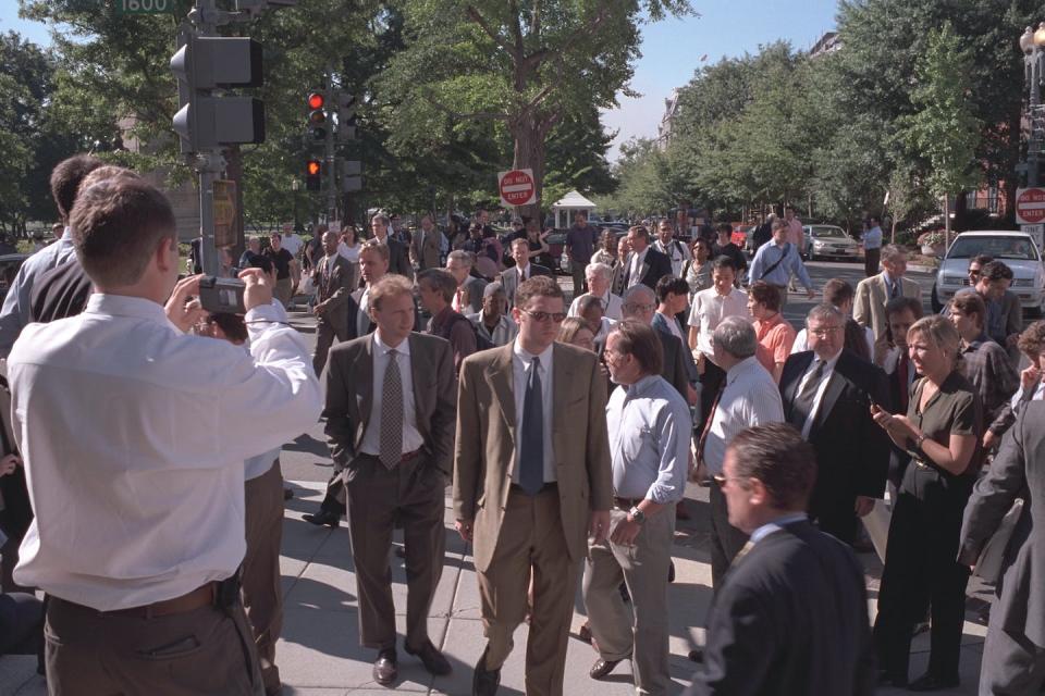 Secret Service agents, weapons drawn, ordered everyone on staff, and visitors, to ‘Get out now.’ George W. Bush Presidential Center