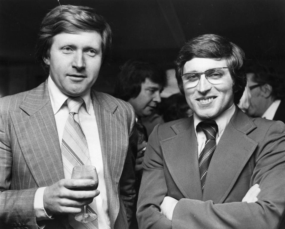 David and Jonathan Dimbleby in 1975 - Dennis Oulds