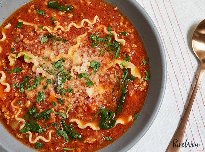 November 11: Lasagna Soup