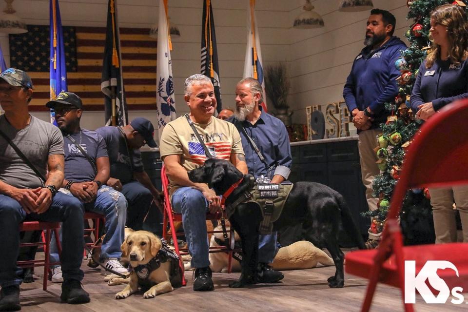 12 Warriors graduating, K9s For Warriors paired 162 veterans with life changing service dogs in 2023, the most ever in program history