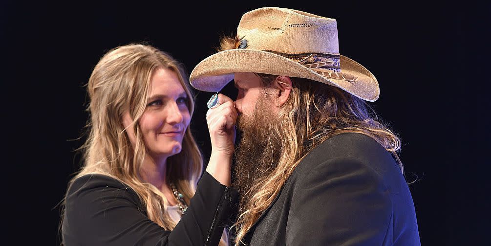 Chris Stapleton and Wife Love Story