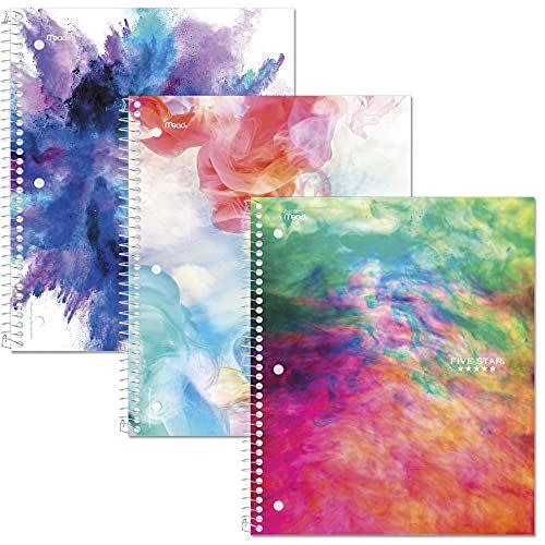 11) 1-Subject Spiral Notebooks (3-Pack)