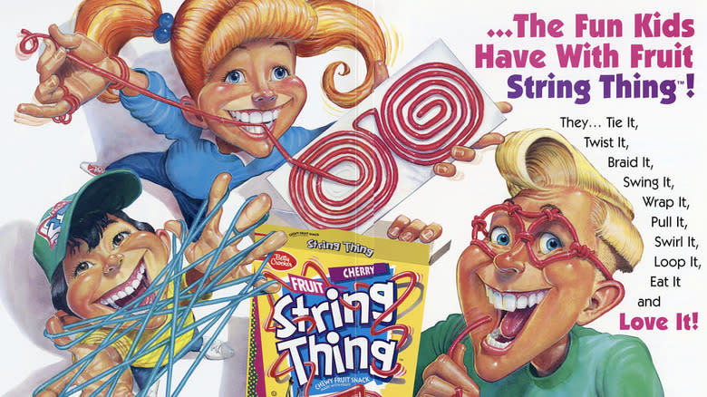 Vintage Fruit String Thing ad