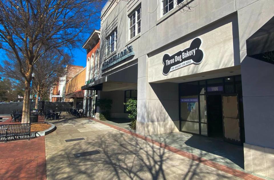 Three Dog Bakery is located at 1106 Broadway in downtown Columbus, Georgia. 01/30/2024