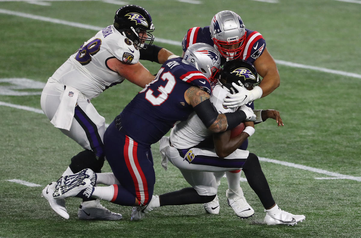 Damien Harris Powers Through Ravens Defense