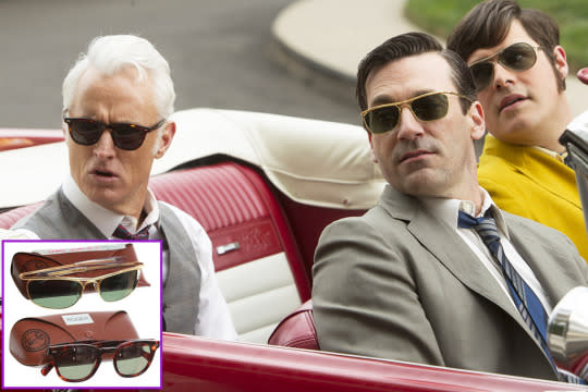 Roger Sterling and Don Draper’s Ray-Ban Sunglasses