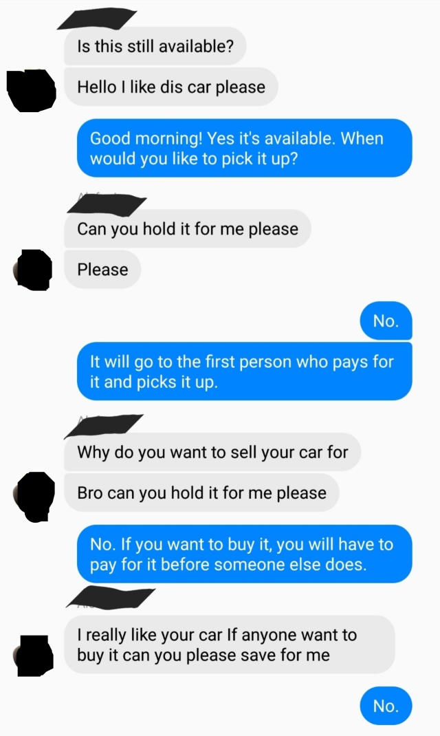 31 Poor, Poor People Who Tried To Sell Something Online And Ended Up  Talking To The Worst People Ever