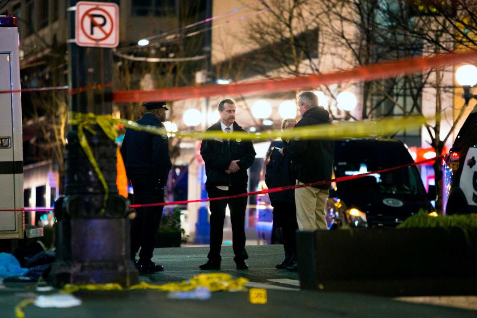 One person died and seven were injured in the gunfire (AFP via Getty Images)