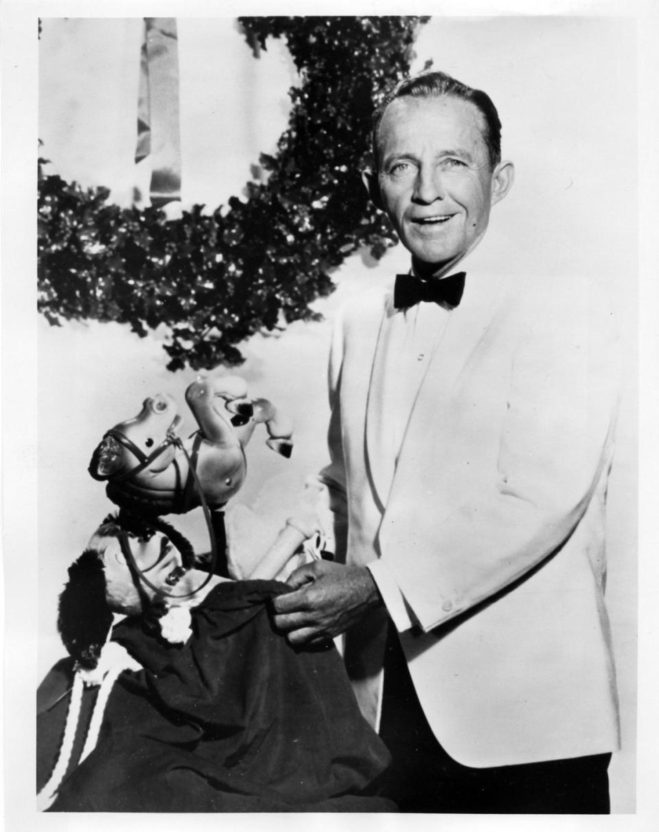 <p>After recording many classic holiday songs, Bing Crosby hosted a Christmas special in 1965, naturally.</p>