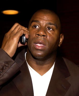 Magic Johnson at the LA premiere of New Line's Friday After Next