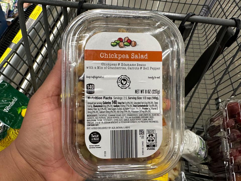 Aldi chickpea salad