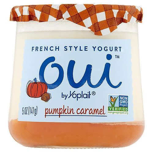 18) Pumpkin Caramel Yogurt