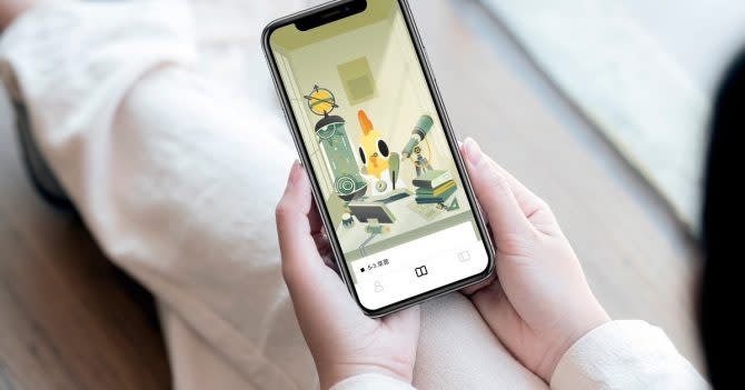 ▲App 結合引人入勝的敘事和互動感，提供 App Store 和 Google Play 雙平台免費下載，可以內購解鎖完整版。（圖/業者提供）