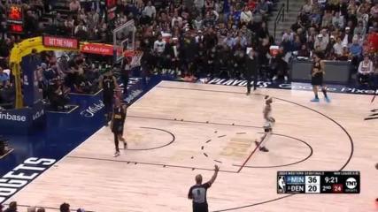 Karl-Anthony Towns sinks it from downtown