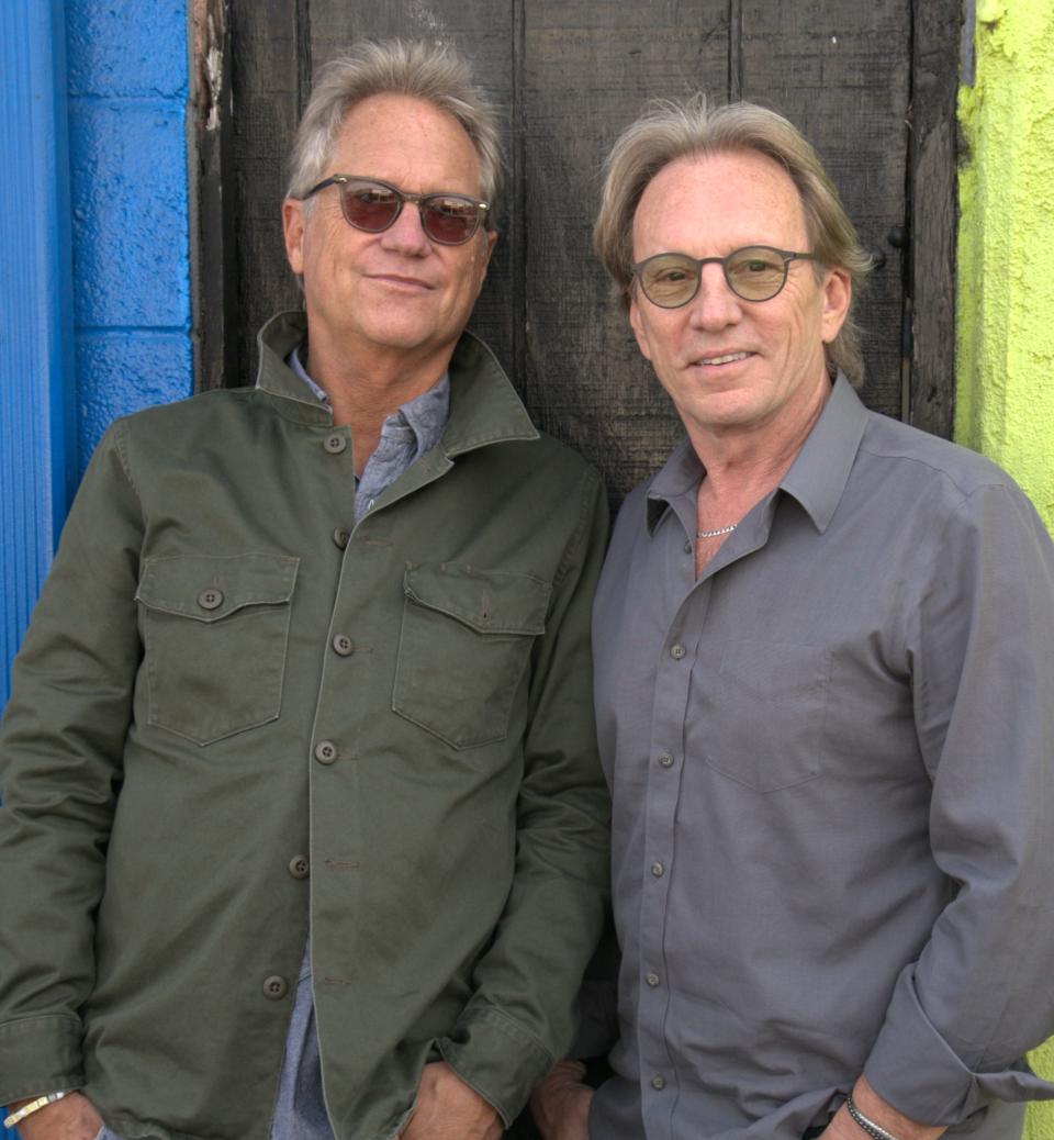 The band America, with lead singers, songwriters and guitarists Gerry Beckley and Dewey Bunnell, will play at Loeb Stadium on June 30, 2022, in Lafayette, Ind.