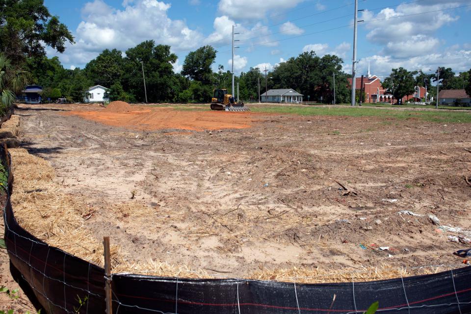 Pensacola Habitat for Humanity sold a 1.4-acre property at 512 N. D St., the site of the former L.A. Kirksey Elementary School, for $655,000 last year. Habitat for Humanity owned the property since 2013 with the intention to build affordable homes. The property has since been resold again to aDoor Development for $846,400.