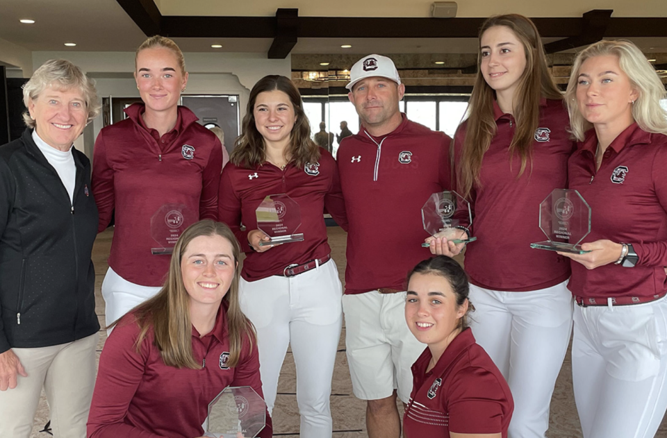 South Carolina women’s golf won the 2024 Therese Hession Regional Challenge. (Photo: SC Athletics)