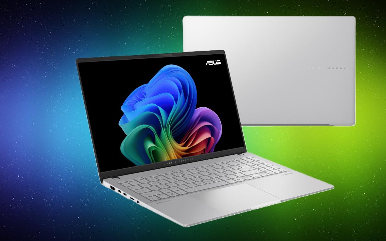  ASUS Vivobook S 15 with Qualcomm Snapdragon X Elite. 