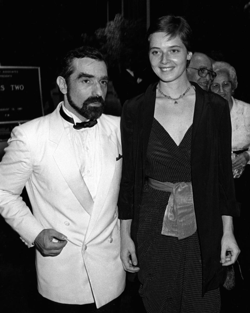 Martin Scorsese and Isabella Rossellini