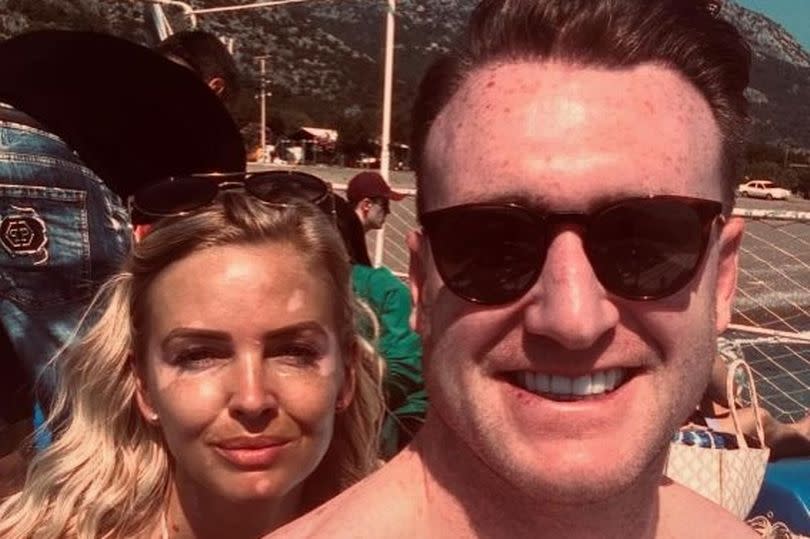 The couple have been sunning themselves in Turkey