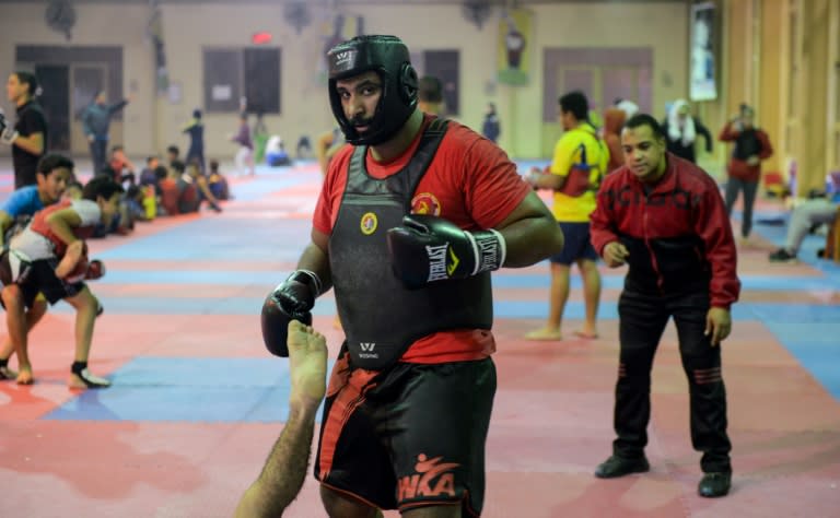 As Egyptians obsessively follow national football team preparations for the World Cup, Moataz Radi prepares for the kung fu world championship in a sport that lacks sponsors and supporters