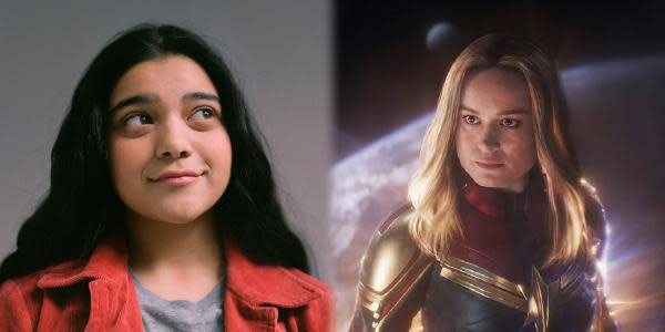 Ms. Marvel: Iman Vellani dice que Brie Larson ha sido su mentora, y expresa admiración por Kevin Feige