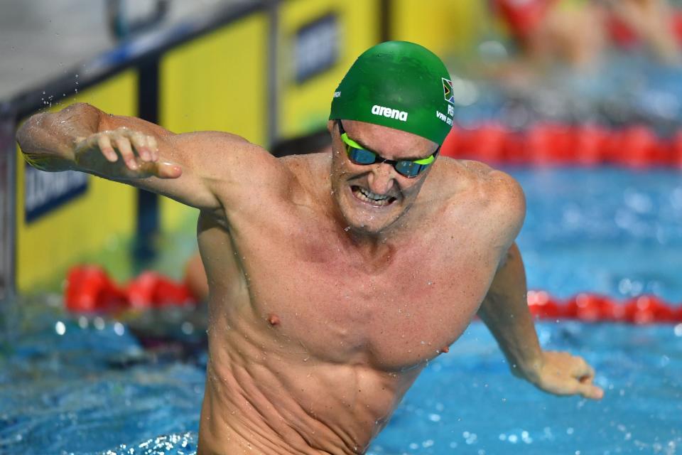 South Africa's Olympic gold medallist said he 'have been struggling with COVID-19 for 14 days' and the athletes who continute to train for the Tokyo Olympics are exposing themselves to 'unnecessary risks'.