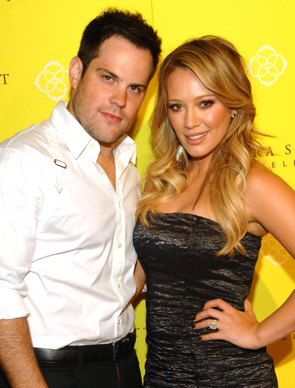 Hilary Duff and Mike Comrie