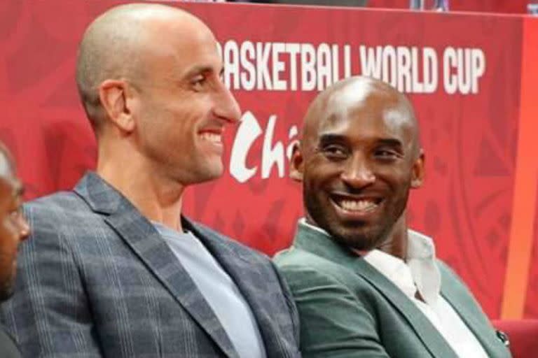 Manu contó durante el Podcast de qué hablaba con Kobe Bryant durante el Mundial de China 2019