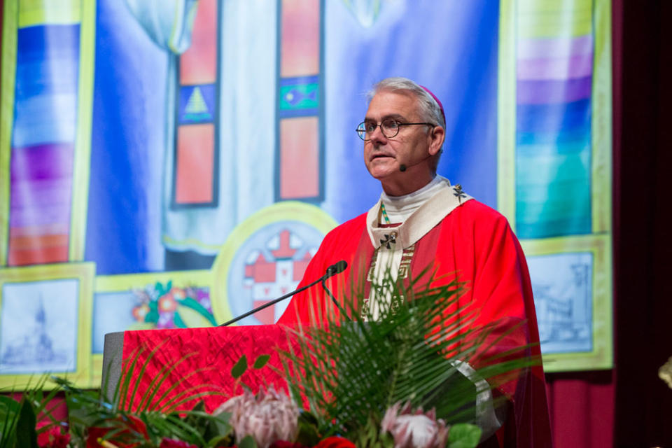 In November 2021, Rev. Paul Coakley, archbishop of Oklahoma City, asked the state’s virtual charter board if it would consider an application from the archdiocese. (Archdiocese of Oklahoma City)