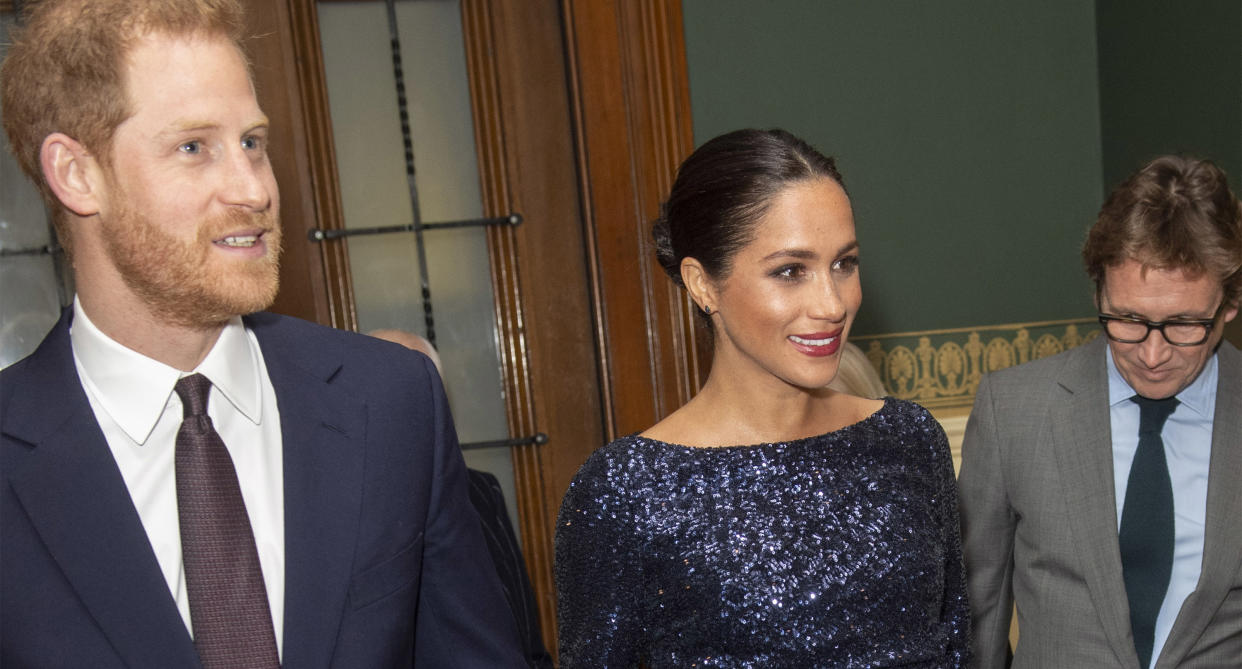 The Duke and Duchess of Sussex. Image via Getty Images.