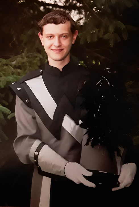 Nicholas Levisay, a Class of 2022 graduate from Washington High School, served two years as the drum major for the WHS marching band.