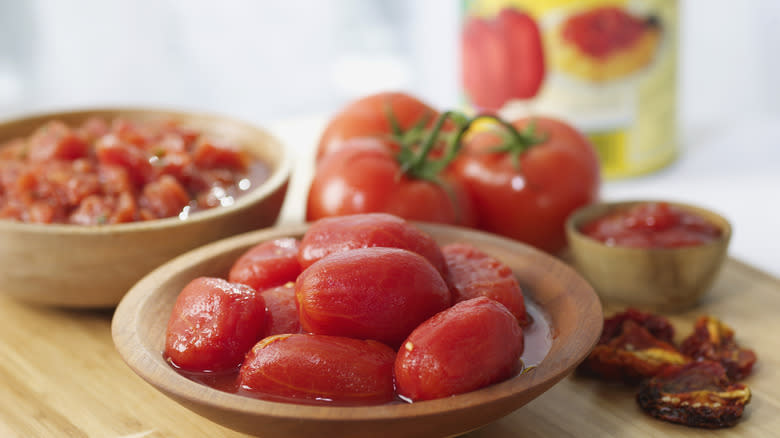 canned plum tomatoes