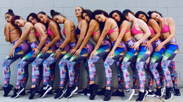 Following her epic VMA performance, the superstar launched an activewear line inspired by her music.