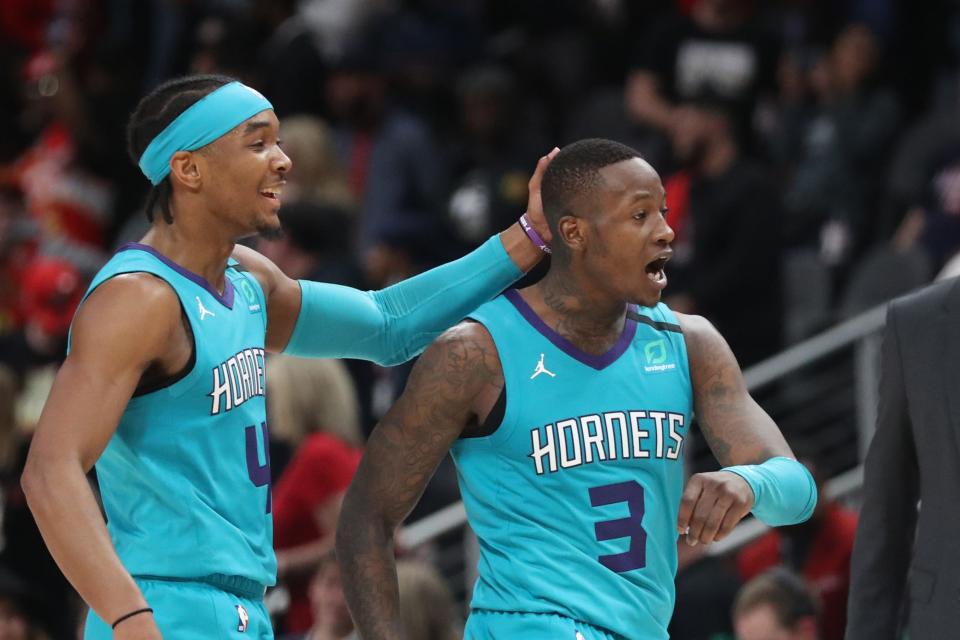 Charlotte Hornets guard Terry Rozier (3)