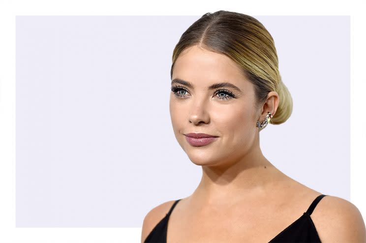 Actress Ashley Benson shared a selfie on Instagram with pimple cream on her face. (Photo: Jordan Strauss/Invision/AP)