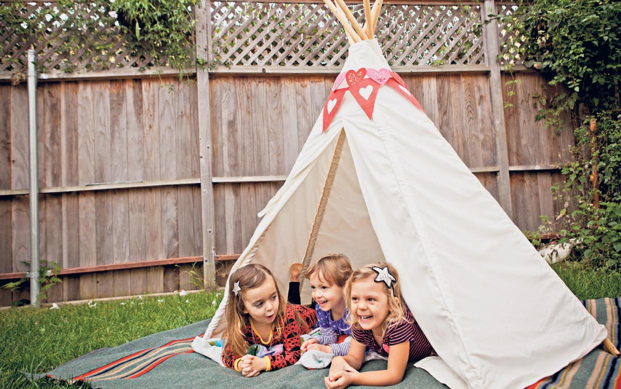 From making an outdoor tent to scuba diving, we round up the very best way to entertain bored children (and restless parents) - Getty Images 