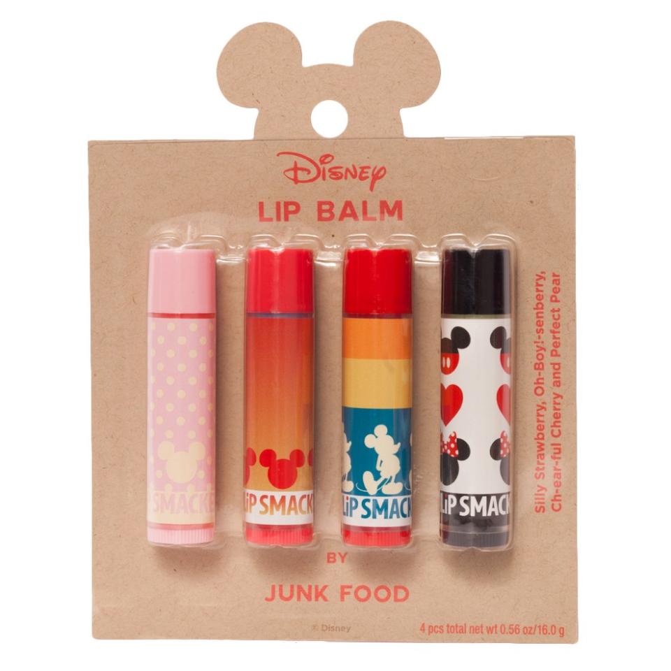 The new Target x Disney collection includes beauty products like face masks, bubble bath, and hand cream, as well as cosmetics like lipstick and eyeliner.