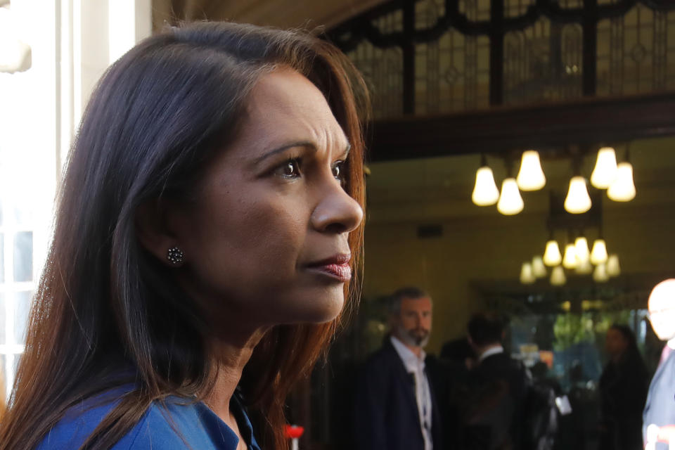 Businesswoman Gina Miller arrives at the Supreme Court on Tuesday