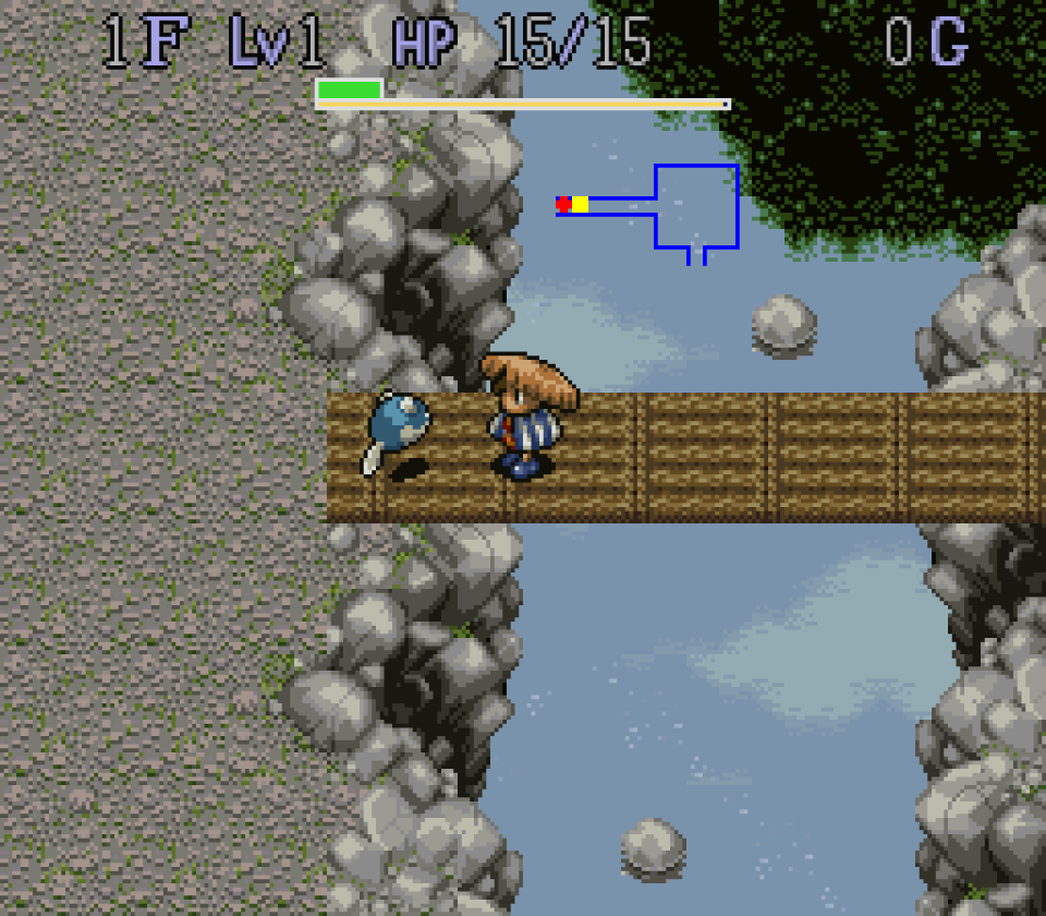 Shiren the Wanderer: Monster of Moonlight Village roguelike