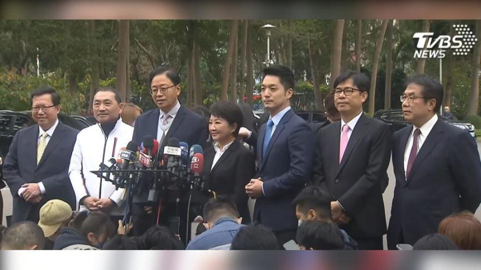 行政院長陳建仁今（2）日主持首次行政院會，六都市長皆出席。（圖／TVBS）