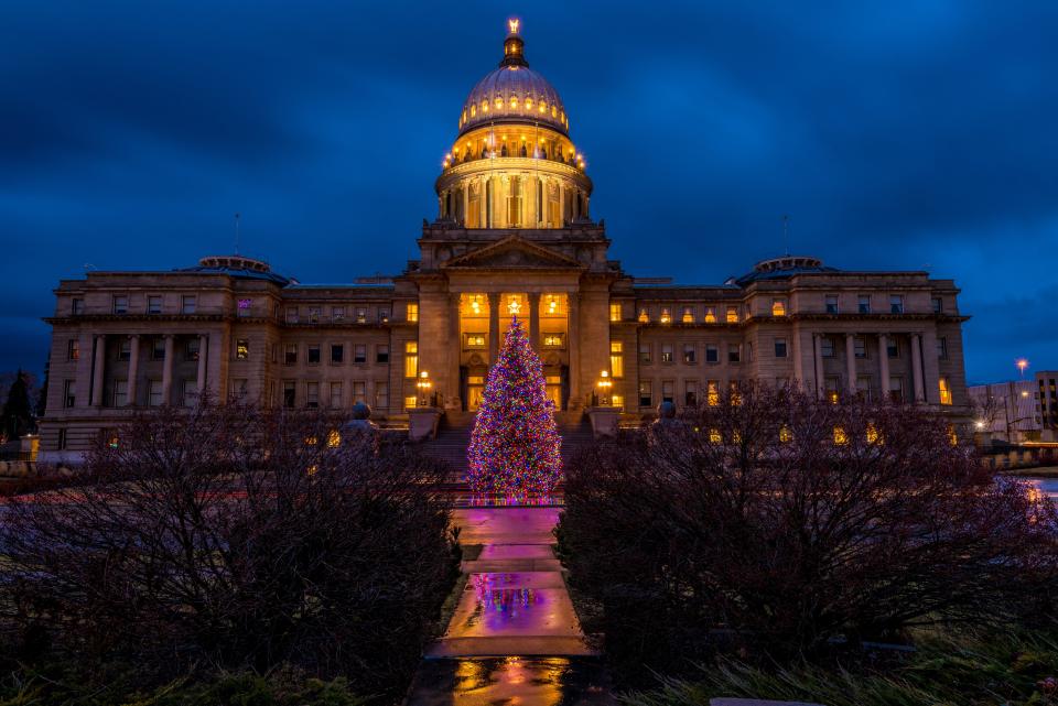 Idaho State House Christmas Tree