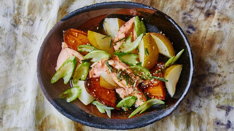 Ponzu Roasted Salmon for Two