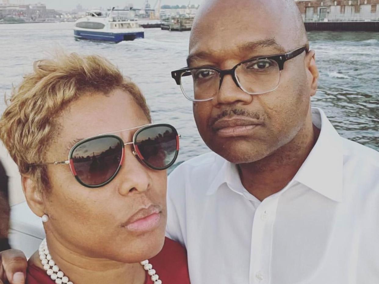 Social Services Commissioner Gary Jenkins is seen in photos enjoying time on a yacht a day after issuing an emergency declaration about overcrowding in the city’s homeless shelters. The photos were posted by NYC Department of Social Services Chief of Staff Karen St. Hilaire on her public Instagram profile.